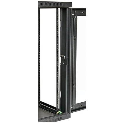 Tripp Lite 18U Wall Mount Rack Enclosure Server Cabinet with Acrylic Glass Door, Hinged Back, 24.5 Deep, UPS-Depth 18U Hinged + Glass Door