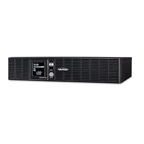 CyberPower OR2200PFCRT2U PFC Sinewave UPS System, 2000VA/1540W, 8 Outlets, AVR, 2U Rack/Tower 2200VA 20A