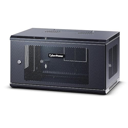 CyberPower Carbon CR6U61003 6U Wall Mount Enclosure, Black