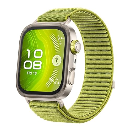 HUAWEI WATCH FIT 4 Pro Smart Watch, 1.82" Sapphire screen & Titanium Alloy Bezel, GPS for Outdoor Enthusiasts, Emotional Wellbeing Assistant, up to 10-Day Battery Life, iOS & Android Compatible, Green Green FIT 4 Pro
