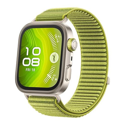 HUAWEI WATCH FIT 4 Pro Smart Watch, 1.82" Sapphire screen & Titanium Alloy Bezel, GPS for Outdoor Enthusiasts, Emotional Wellbeing Assistant, up to 10-Day Battery Life, iOS & Android Compatible, Green Green FIT 4 Pro