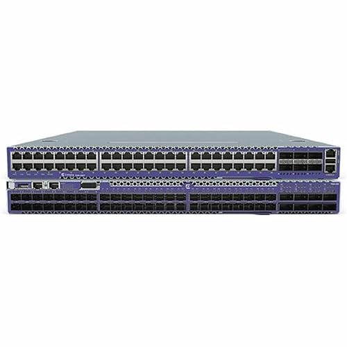 7520-48Y-8C-AC-R - Extreme Networks 7520-48Y Ethernet Switch - 25 Gigabit Ethernet, 100 Gigabit Ethernet - 25GBase-X, 100GBase-X - 2 Layer Supported - Rack-mountable