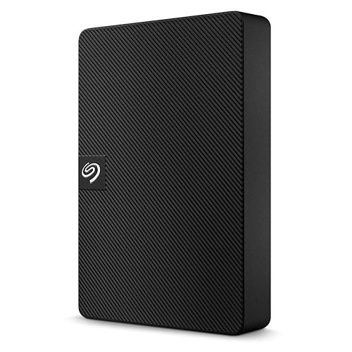 Seagate Expansion STKM5000400 5TB Portable Hard Drive, External, Black