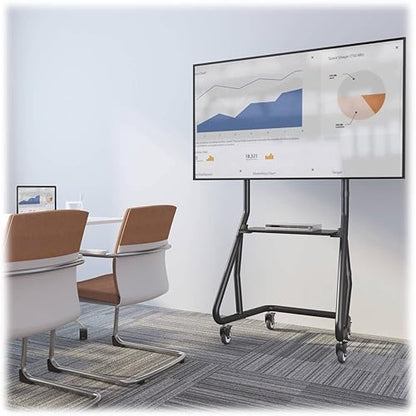 Tripp Lite Heavy-Duty Mobile TV Floor Stand Cart, 60 to 105 inch Displays, VESA-Compliant, Secure Display Combination Lock, Cable Management Routes, 5-Year Manufacturer's Warranty (DMCS60105HDS) 60" to 105" Displays