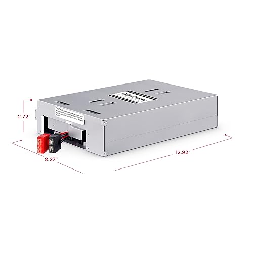 CyberPower RB1290X4B UPS Replacement Battery Cartridge, Maintenance-Free, User Installable, 12V/9Ah