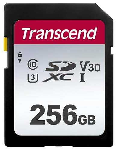 Transcend 256 GB Class 10/UHS-I (U3) SDXC - 95 MB/s Read - 45 MB/s Write