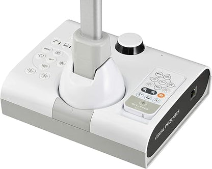 Elmo 1379 Model TT-12W STEM-CAM Visual Presenter, Document Camera with 192x Zoom (12x Optical + 16x Digital), 1/2.3 CMOS Sensor, 3.4 Megapixel, 30 Fps, HDMI in & Out, RGB, USB, Ethernet, Wi-Fi