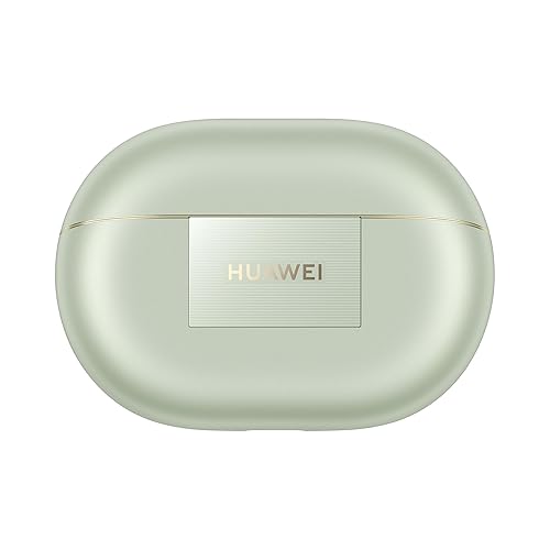 HUAWEI FreeBuds Pro 4, Dual-Driver True Sound, Intelligent Dynamic ANC, Head Motion Controls, Compatible with iOS&Android, Green. Buy one and get a Free Huawei AX2 Router, While Supplies Last. FreeBuds Pro 4 Green