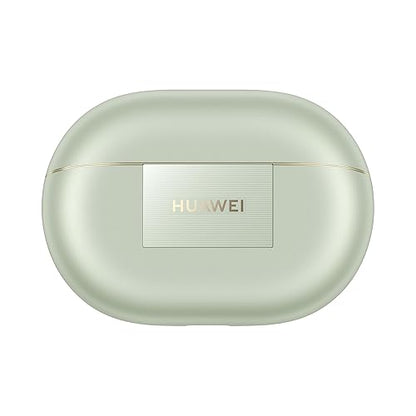 HUAWEI FreeBuds Pro 4, Dual-Driver True Sound, Intelligent Dynamic ANC, Head Motion Controls, Compatible with iOS&Android, Green. Buy one and get a Free Huawei AX2 Router, While Supplies Last. FreeBuds Pro 4 Green