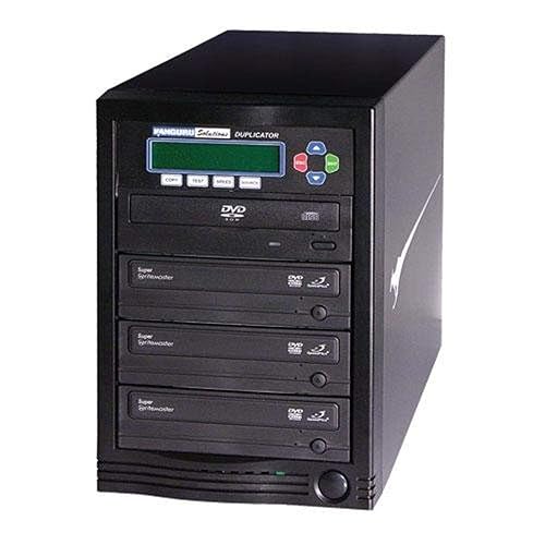 Kanguru 1-to-3, 24x DVD Duplicator - Standalone - DVD-ROM, DVD-Writer - 24x DVD R, 24x DVD-R, 12x DVD R, 12x DVD-R, 52x CD-R - 22x DVD R/RW, 22x DVD-R/RW - USB, TAA Compliant