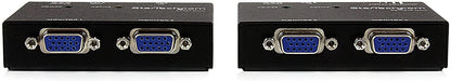 StarTech.com VGA Video Extender over Cat5 (ST121 Series) - Up to 500ft (150m) - VGA over Cat 5 Extender - 2 Local and 2 Remote (ST121UTP) No Audio Support Two power adapters