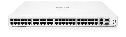 HPE Networking Instant On Switch Series 1960 48-Port Gb Smart-Managed Layer 2+ Ethernet Switch | 48x 1G | 2X 10GBase-T, 2X SFP+ | Stackable | US Cord (JL808A#ABA)