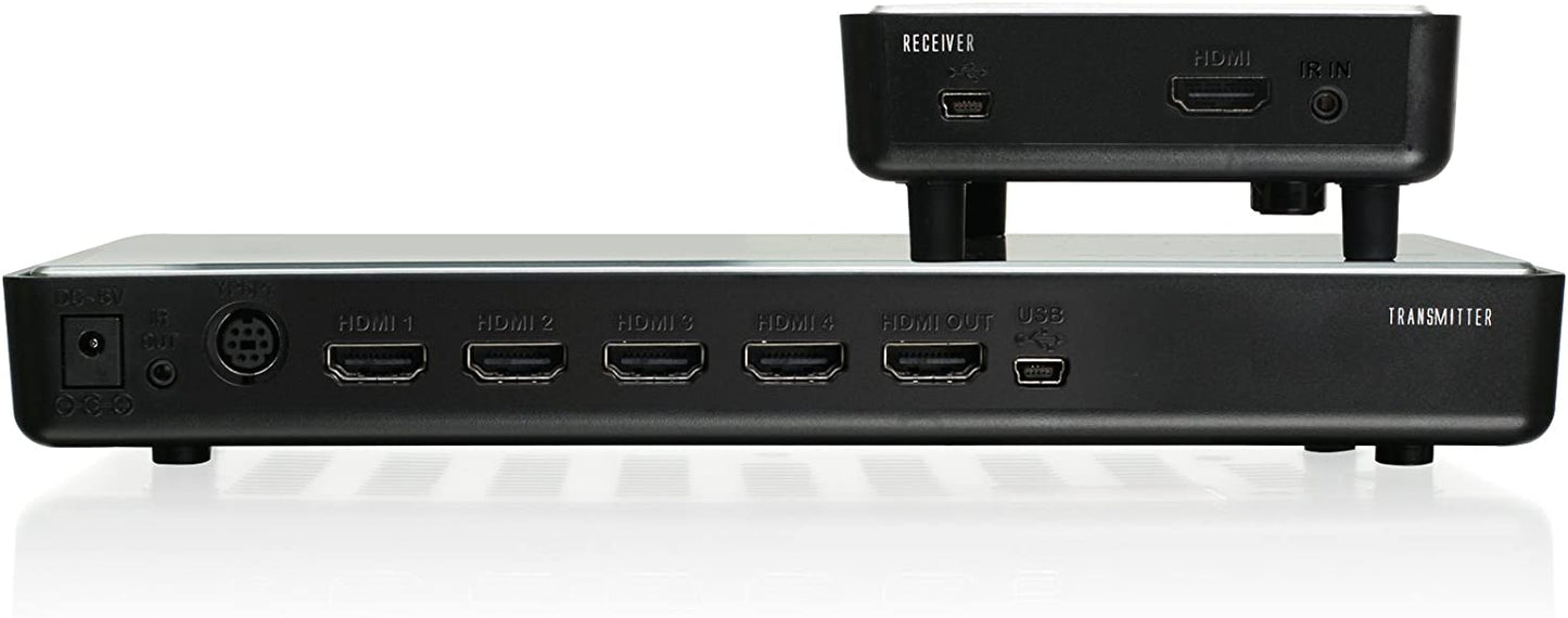 IOGEAR Long Range Wireless HDMI Matrix with Multicast, black, one size