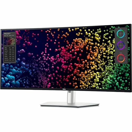 Dell U4025QW 40 Class 5K2K WUHD Curved Screen LED Monitor - 21:9