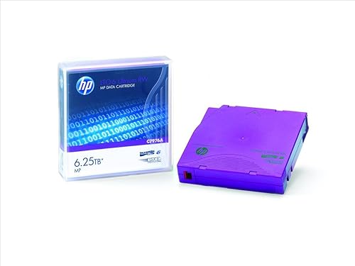 HPE LTO-6 Ultrium 6.25TB MP RW Non Custom Labeled Data Cartridge 20 Pack - LTO-6 - Rewritable - Labeled - 2.50 TB (Native) / 6.25 TB (Compressed) - 2775.59 ft Tape Length