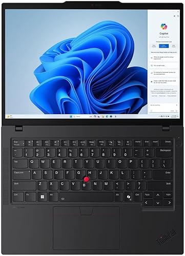 Lenovo ThinkPad T14 Gen 5 Intel Core Ultra 7 155U, 14" WUXGA (1920 x 1200) IPS 400nits Non-Touch Screen, 16GB RAM, 1 TB SSD, Backlit KYB Fingerprint Reader, Windows Pro