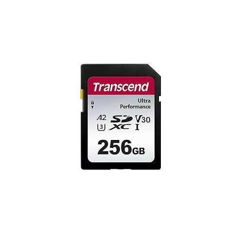 Transcend 256GB SD Card UHS-I U3 A1 Ultra Performance -TS256GSDC340S