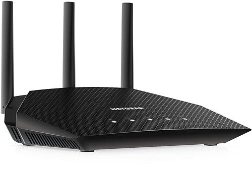 NETGEAR 4-Stream WiFi 6 Router (RAX10) – AX1800 Wireless Speed (Up to 1.8 Gbps) | 1,500 sq. ft. Coverage
