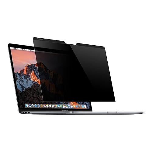 Kensington MagPro Elite Magnetic Privacy Screen for MacBook Pro 15" Black - For 15"LCD MacBook Pro - Scratch Resistant, Damage Resistant - Anti-glare - 1