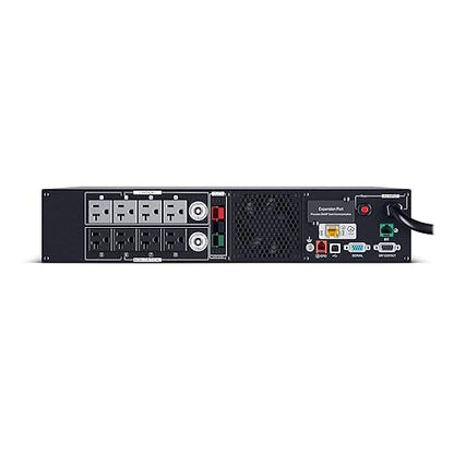 CyberPower PR2200RTXL2UC Smart App Sinewave UPS System, 2200VA/2200W, 8 Outlets, 2U Rack/Tower, AVR, EBM Option, Built-in Cloud Monitoring Expandable 2200VA 30A