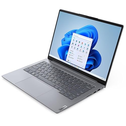 Lenovo 2024 Laptop | ThinkBook 14 G6 IRL | 14" 1920 x 1200 Touch IPS | Intel-10 Core i7-1355U | 16GB DDR5 | 2TB SSD | Windows 11 Pro | Wi-Fi 6 - BT 5.2 - Backlit KB - 1080p FHD Camera - Arctic Grey