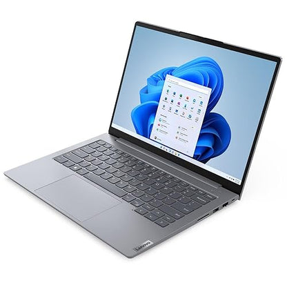 Lenovo 2024 Laptop | ThinkBook 14 G6 IRL | 14" 1920 x 1200 Touch IPS | Intel-10 Core i7-1355U | 16GB DDR5 | 2TB SSD | Windows 11 Pro | Wi-Fi 6 - BT 5.2 - Backlit KB - 1080p FHD Camera - Arctic Grey