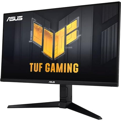 ASUS TUF Gaming 28” 4K 144HZ DSC HDMI 2.1 Gaming Monitor (VG28UQL1A) - UHD (3840 x 2160), Fast IPS, 1ms, Extreme Low Motion Blur Sync, G-SYNC Compatible, FreeSync Premium, Eye Care, DCI-P3 90%