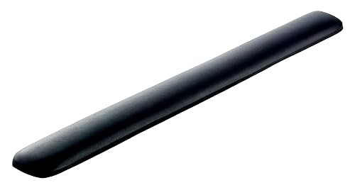 3M Keyboard Wrist Rest, 19" Long, Black Satin, Ergonomic Gel Wrist Rest for Keyboards