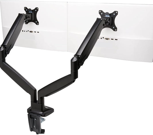 Kensington SmartFit® One-Touch Height Adjustable Dual Monitor Arm - Black (K59601WW) dual arm black
