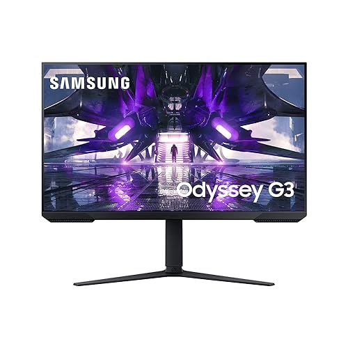 SAMSUNG 32 Odyssey G32A FHD 1ms 165Hz Gaming Monitor with Eye Saver Mode, Free-Sync Premium, Height Adjustable Screen for Gamer Comfort, VESA Mount Capability (LS32AG320NNXZA) LS32AG320NNXZA 32 Inch