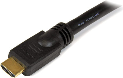 StarTech.com 45 ft High Speed HDMI Cable M/M - 4K @ 30Hz - No Signal Booster Required - HDMI to HDMI - Audio/Video - Gold-Plated (HDMM45) 45 ft / 13.7m