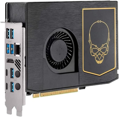 Intel NUC 11 Extreme Kit NUC11BTMi7 Gaming Barebone System - Mini PC - (no Cord, add SKU 60299C Cord) 11th Gen i7-11700B (8 Core) - Intel WM590 Chip - 64 GB DDR4 SDRAM DDR4-3200 Maximum RAM Support
