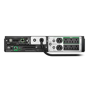 APC 2200VA Lithium Ion UPS, SMTL2200RM2UCNC, Pure Sine Wave Rackmount UPS with Network Management Card, 120V Uninterruptible Power Supply 2200VA Includes NMC UPS