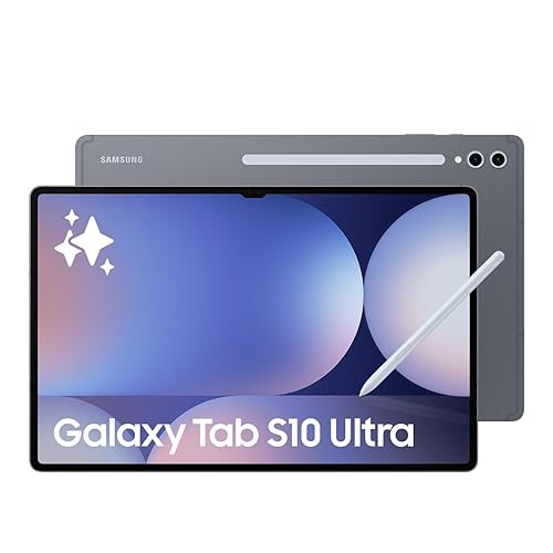 Samsung Galaxy Tab S10 Ultra Gray 512GB - AI Tablet, 14.6", AMOLED 2X, Anti-Reflection, 420 Nits, Vapor Chamber, S Pen Included (CAD Version & Warranty) Gray 512GB Tab S10 Ultra Tablet Only