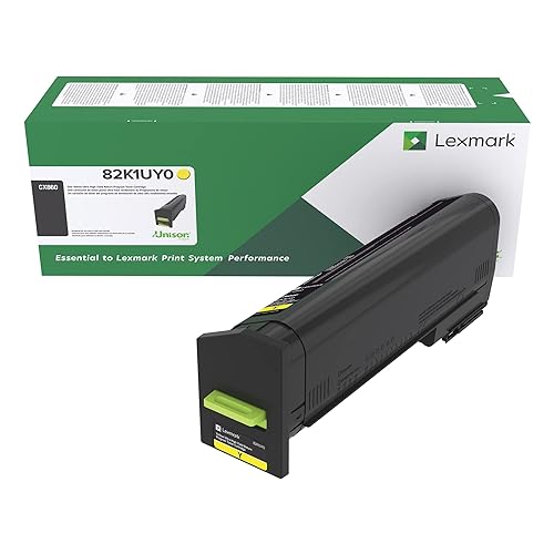 Lexmark 82K1UY0 Toner Cartridge, Yellow