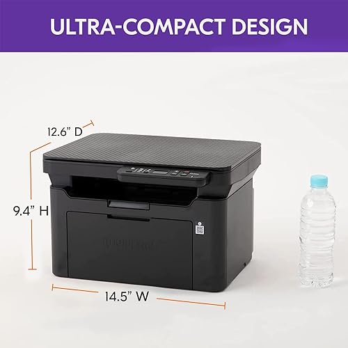 KYOCERA MA2000w Multifunctional Monochrome Laser Printer (Print/Copy/Scan), 21 ppm, Wireless & USB 2.0, 600dpi, 2 Digits LED Display, 150 Sheet Capacity, ID Card Copy, 50 Sheet Output Tray, 64MB