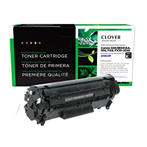 Clover imaging group Clover Remanufactured Toner Cartridge Replacement for Canon 0263B001A (104/FX9/FX10) | Black