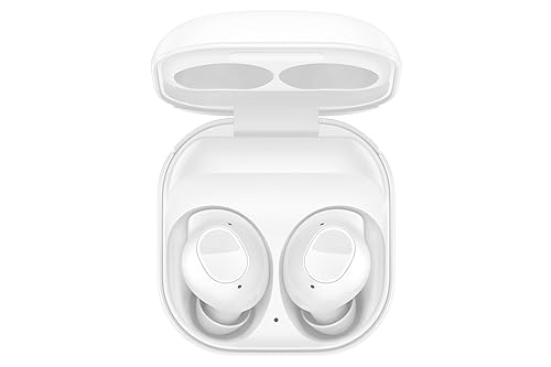 SAMSUNG Galaxy Buds FE, White, Truly Wireless Bluetooth Earbuds, Active Noise Cancellation (ANC), Easy Pairing, Auto Switching, IPX2 Rating (CAD Version and Warranty)