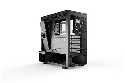 be quiet! Pure Base 500 FX ATX Midi Tower PC case | ARGB | 4 Pre-Installed Light Wings PWM Fans | Tempered Glass Window | Black | BGW43 BGW43 Case
