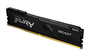 Kingston Fury Beast 16 GB 2666 MHz DDR4 CL16 Desktop Memory Single Module KF426C16BB1/16 Single Module 2666 MHz 16 GB