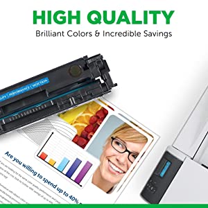 Clover imaging group Clover Remanufactured High Yield Toner Cartridge Replacement for HP CF361X (HP 508X) | Cyan