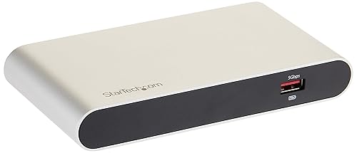 StarTech.com External Thunderbolt 3 to USB Controller - 3 Dedicated USB Host Chips - 1 Each for 5Gbps USB-A Ports, 1 Shared Between 10Gbps USB-C & USB-A Ports - TB3 Daisy Chain - Self Power (TB33A1C)