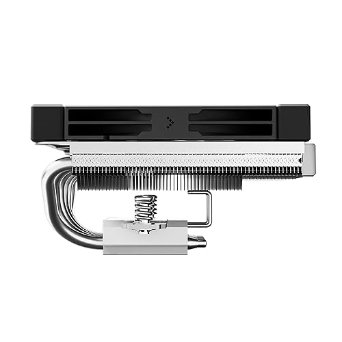 DEEPCOOL AN600 Top Flow Low Profile Cooler, 180W Cooling Power,6 Heat Pipe, Intel LGA1700/1200/1151/1150/1155 AM5/AM4