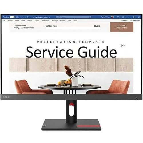 Lenovo ThinkVision S24i-30 24" Class Full HD LED Monitor - 16:9 - Raven Black - 23.8" Viewable - In-plane Switching (IPS) Technology - WLED Backlight - 1920 x 1080 - 16.7 Million Colors - 250 Nit - 4 ms - HDMI - VGA
