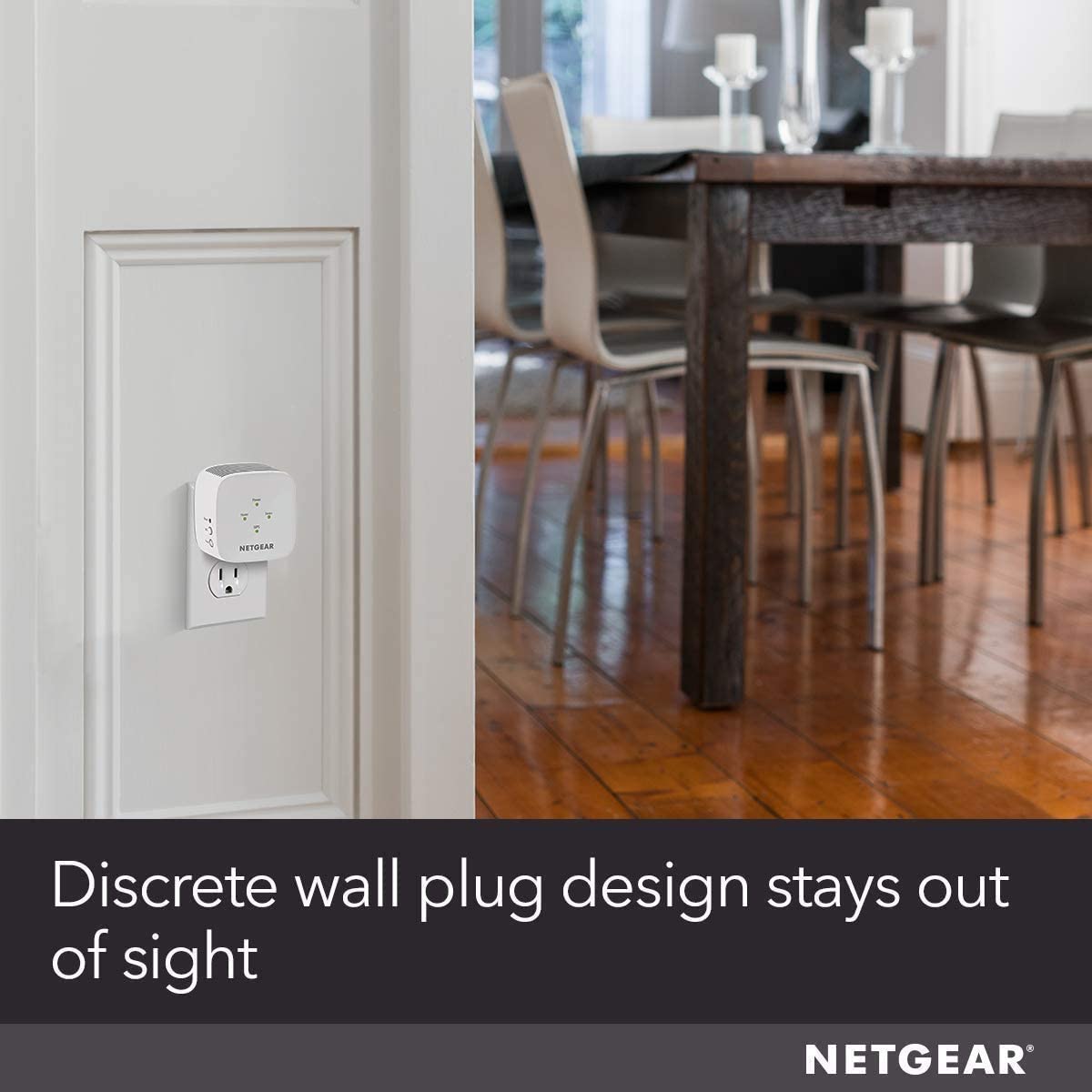 NETGEAR WiFi Range Extender EX2800 - Coverage up to 1200 sq.ft. and 20 Devices AC750
