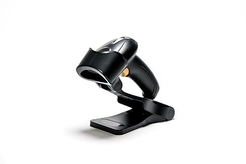Star Micronics BSH-HR2081BT Wireless Bluetooth 1D/2D Barcode Scanner Compatible with mC-Print and mPOP, Black Wireless Bluetooth Black