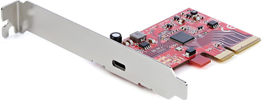 StarTech.com 1-Port USB 3.2 Gen 2x2 PCIe Card - USB-C SuperSpeed 20Gbps PCI Express 3.0 x4 Host Controller Card - USB Type-C PCIe Add-On Adapter Card - Expansion Card - Windows &amp; Linux (PEXUSB321C)