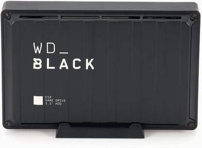 Western digital WD_BLACK 8TB D10 Game Drive - Portable External Hard Drive HDD Compatible with Playstation, Xbox, PC, &amp; Mac - WDBA3P0080HBK-NESN 8TB PC, PS4, &amp; Xbox Hard Drive