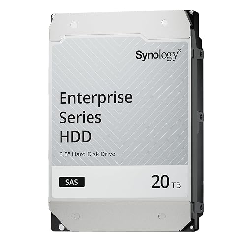 Synology HAS5300 20TB 3.5 SAS III Internal Enterprise Hard Drive