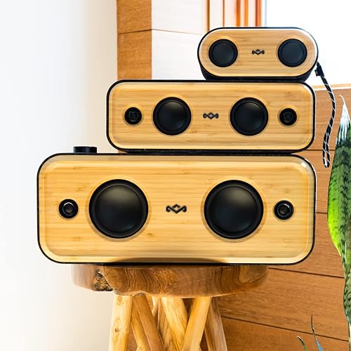 House of Marley Get Together 2 XL: Portable Speaker with Wireless Bluetooth Connectivity, 20Hours of Indoor/Outdoor Playtime, and Sustainable Materials